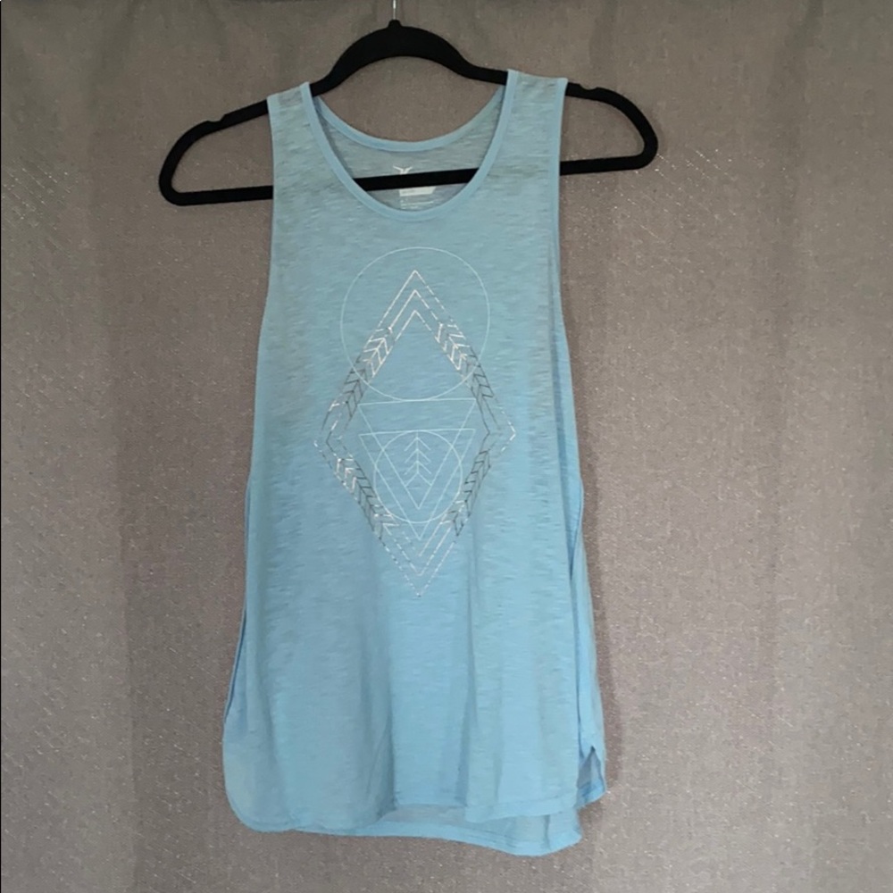 Old Navy Active Metallic Diamond Tank